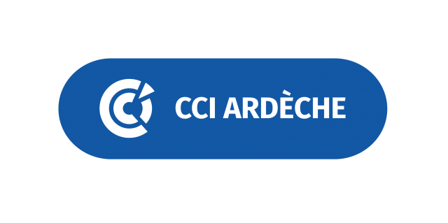 Logo CCI Ardèche - 2019 - Print - Bleu