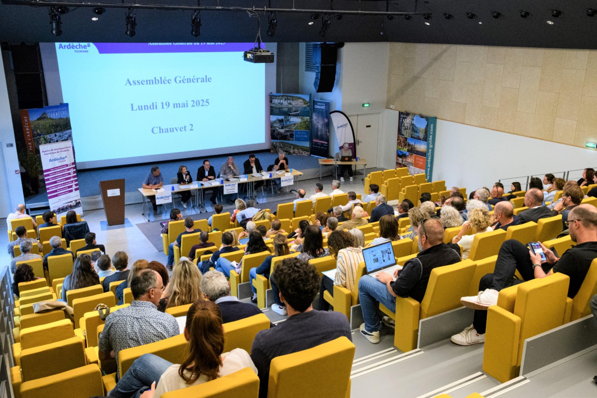 Assemblée Générale 2025 d'Ardèche Tourisme à la Grotte Chauvet 2